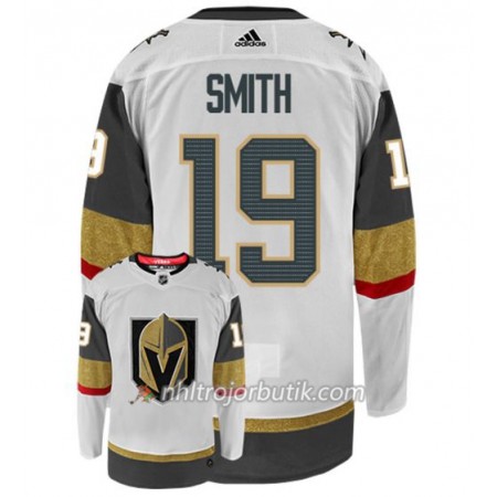 Män Ishockey Vegas Golden Knights Tröja REILLY SMITH 19 Adidas Vit Authentic Män Ishockey Vegas Golden Knights Tröja REILLY SMITH 19 Adidas Vit Authentic